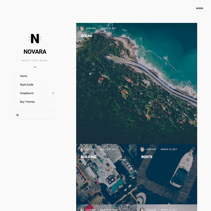 Novara desktop screenshot